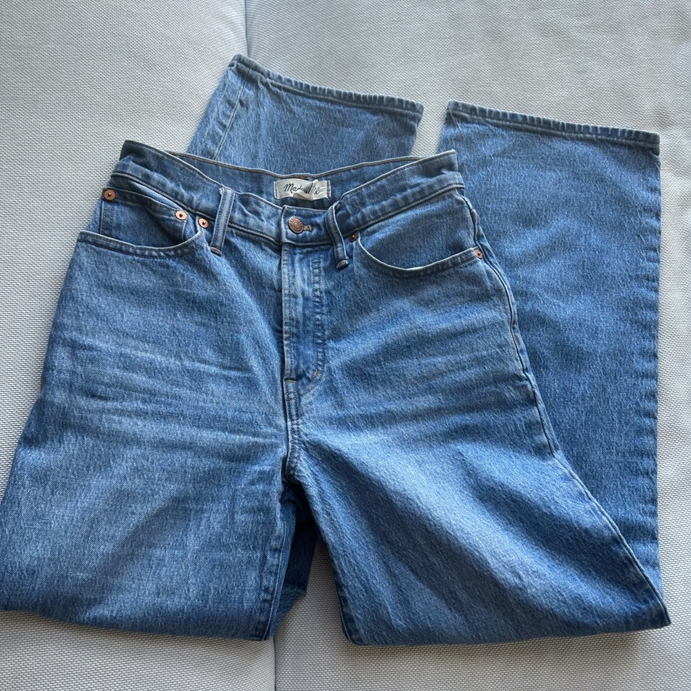 Madewell Wide Leg Crop Jean - 25